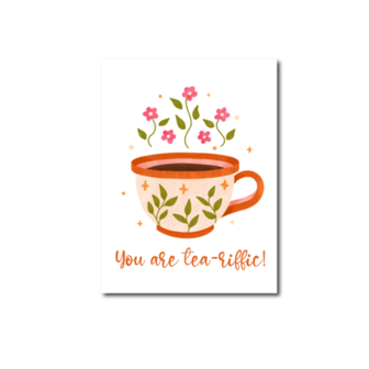 Tea-riffic - Ansichtkaart