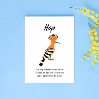 H van Hop - Ansichtkaart