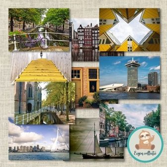 Nederland - Set van 11 Ansichtkaarten