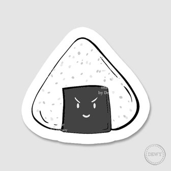 Rijstbal Sushi - Sticker