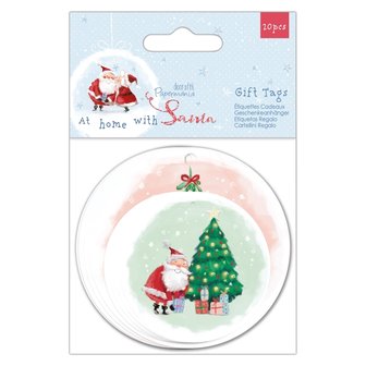 Shaped Gift Tags (20pk) - At Home with Santa
