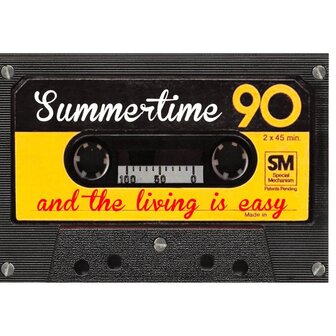 Summer Time and the Living is Easy Cassette - Ansichtkaart 