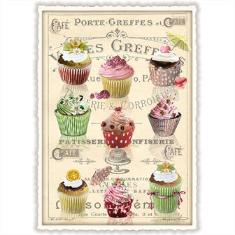 Cupcakes Sweet Memories - Ansichtkaart