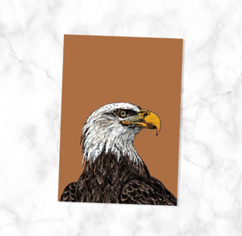 Arend Eagle Roofvogel - Ansichtkaart