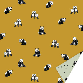 Panda en Stippen - Inpakvel