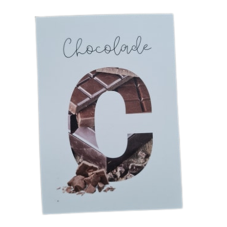 C van Chocolade - Ansichtkaart