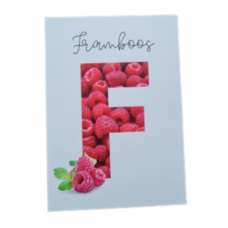 F van Framboos - Ansichtkaart
