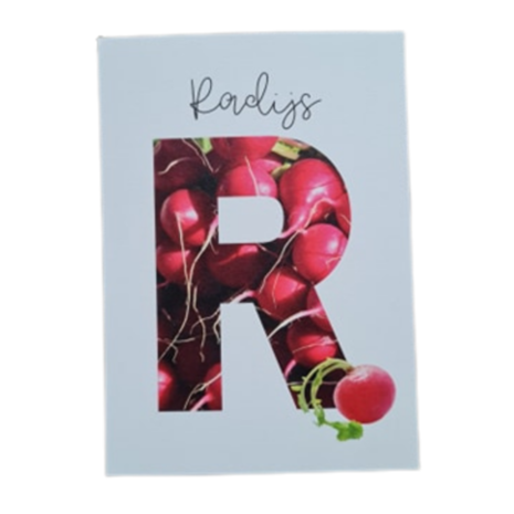 R van Radijs - Ansichtkaart