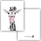 Giraffe - Minikaart_
