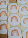 Regenboog Nude Kleuren - Set van 10 Stickers