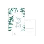 'Stay wild child' - Ansichtkaart