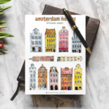 Amsterdam Huizen - Stickervel